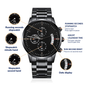 Dad-This Little Lion-Metal Chronograph Watch