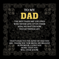 DAD - Thank You For Being My Biggest Supporter - Cuban Link Necklace