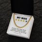 My Man-5 Stars-Cuban Link Necklace