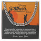 DAD - Happy Father's Day. You will always be my greatest hero - Cuban Link Necklace
