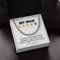 My Man-5 Stars-Cuban Link Necklace