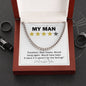 My Man-5 Stars-Cuban Link Necklace