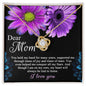 Mom - You Held My Hand - Love Knot Necklace