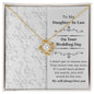 Daughter-In-Law Wedding-Be The One-Love Knot Necklace