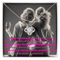 Best Friend-Sunshine and Storms-Love Knot Necklace