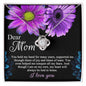 Mom - You Held My Hand - Love Knot Necklace