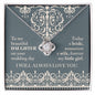 Daughter Wedding-Always Love You-Love Knot Necklace
