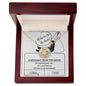 Bridesmaid-Stuck With Us-Love Knot Necklace