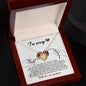 I'm Sorry-You Mean The World To Me-Love Knot Necklace