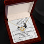 Bridesmaid-Stuck With Us-Love Knot Necklace