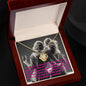Best Friend-Sunshine and Storms-Love Knot Necklace
