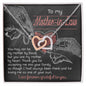 Mother-In-Law - Accepting Me - Interlocking Hearts Necklace