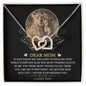Mom - You Are My Everything - Interlocking Hearts Necklace