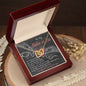 Mother-In-Law - Accepting Me - Interlocking Hearts Necklace