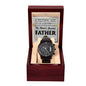Dad-World's Greatest Father-Metal Chronograph Watch