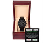 Groomsman-Called To Duty-Metal Chronograph Watch