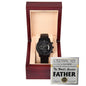 Dad-World's Greatest Father-Metal Chronograph Watch