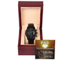 DAD - My Guiding Light - Black Chronograph Watch