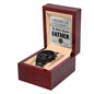Dad-World's Greatest Father-Metal Chronograph Watch