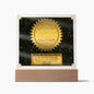 Mother-In-Law - Seal Of Excellence - Decorative Acrylic Plaque