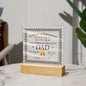 World's Greatest Dad Certificate-Decorative Acrylic Plaque