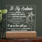 Soulmate-Beside Me- Decorative Acrylic Plaque