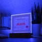 MOM - Certificate Of World's Greatest MOM - Decorative Acrylic Plaque