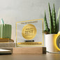 Father-In-Law-Seal Of Excellence-Decorative Acrylic Plaque