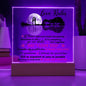 Love Rules-I Love You-Decorative Acrylic Plaque