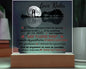 Love Rules-I Love You-Decorative Acrylic Plaque