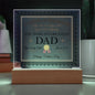 World's Greatest Dad Certificate-Decorative Acrylic Plaque