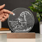 Dad-Amazing Dad-Decorative Acrylic Plaque