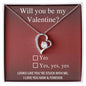 Soulmate-Be My Valentine - Forever Love Necklace