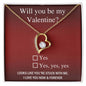 Soulmate-Be My Valentine - Forever Love Necklace