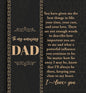 DAD - Best Things In Life - Black Chronograph Watch