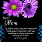 Mom - You Held My Hand - Love Knot Necklace