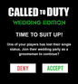 Groomsman-Called To Duty-Metal Chronograph Watch
