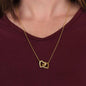 Mother In Law - How Tempting - Interlocking Hearts Necklace