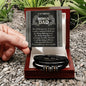 Bonus Dad - Grateful You Are In My Life - Forever Bracelet