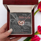 Mother-In-Law - Accepting Me - Interlocking Hearts Necklace