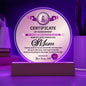 MOM - Most Marvelous MOM - Decorative Acrylic Plaque