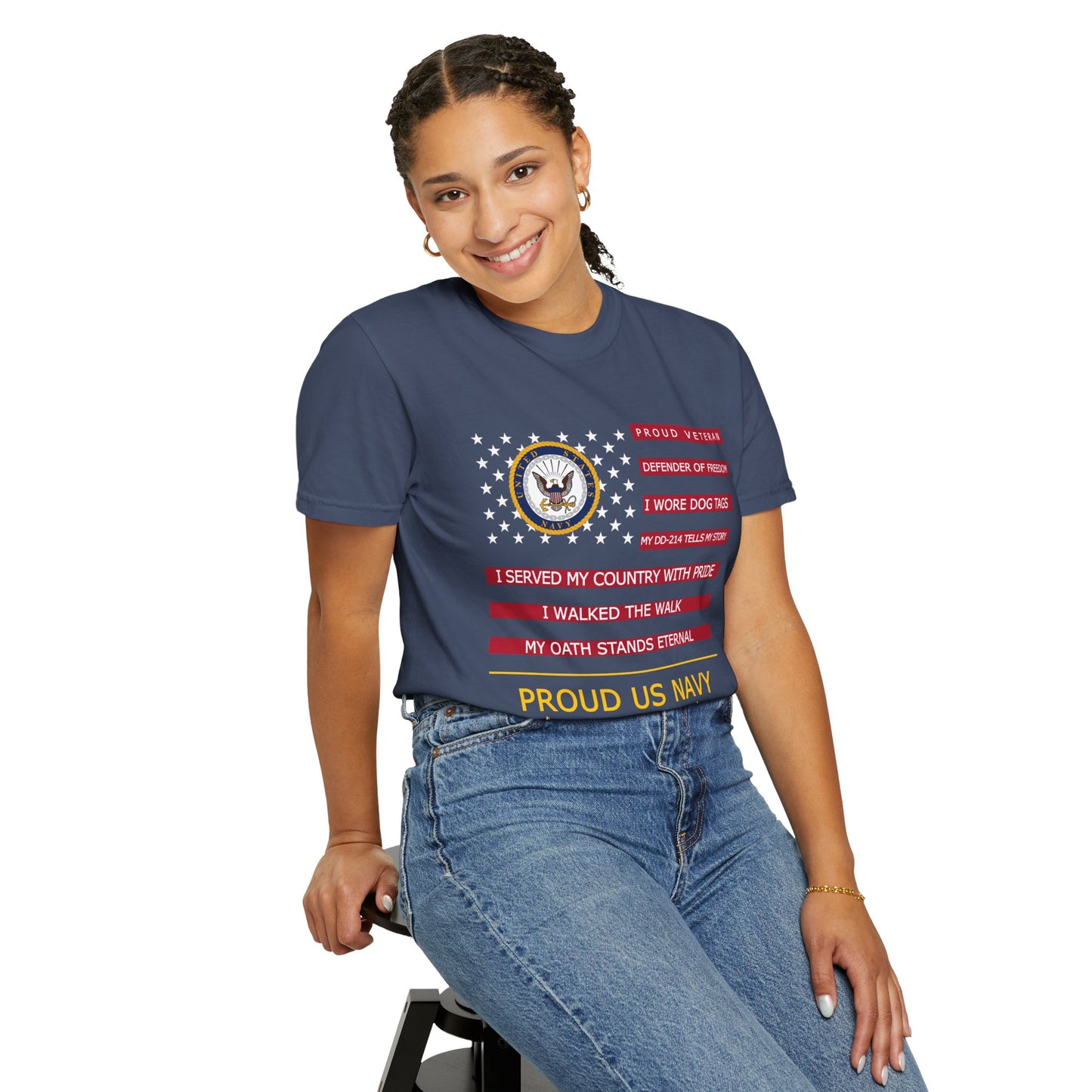 PROUD U.S. NAVY VETERAN TSHIRT