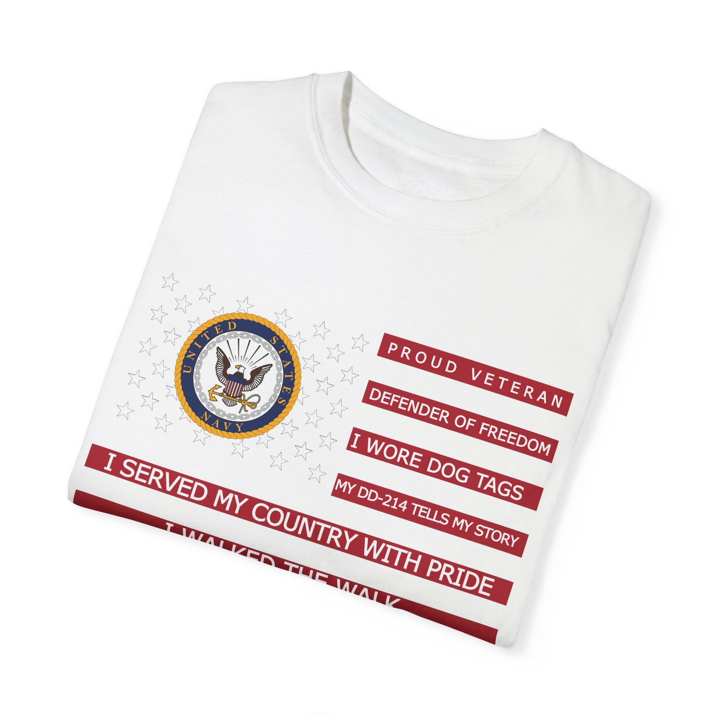 PROUD U.S. NAVY VETERAN TSHIRT