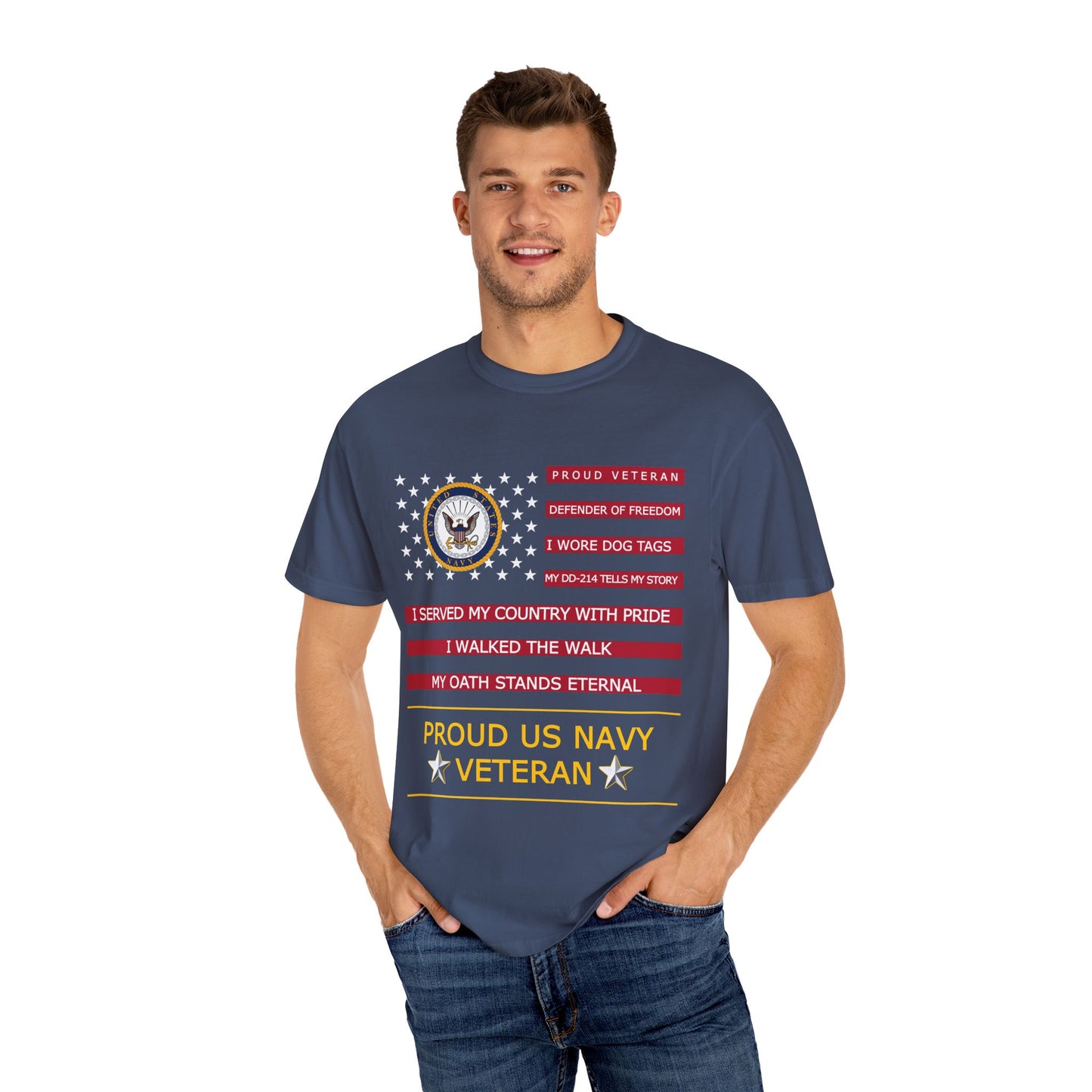 PROUD U.S. NAVY VETERAN TSHIRT