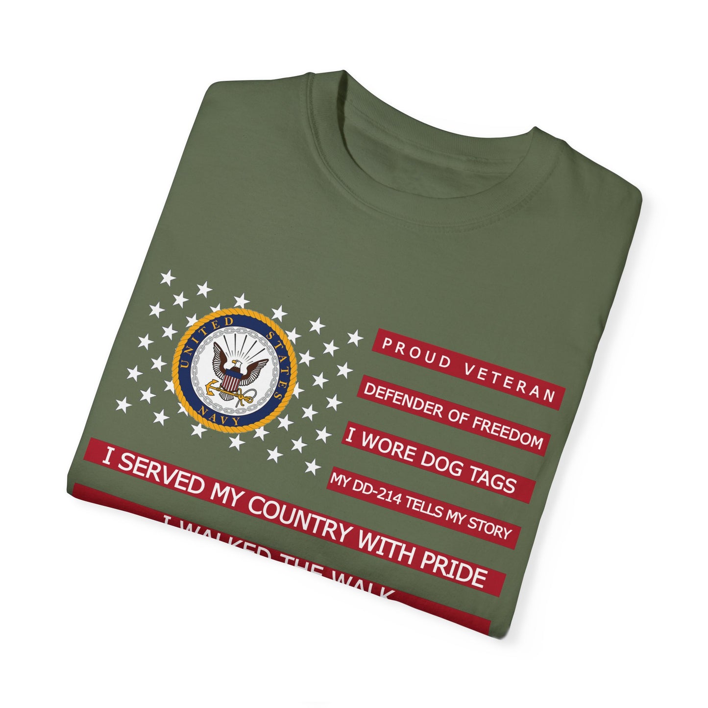 PROUD U.S. NAVY VETERAN TSHIRT