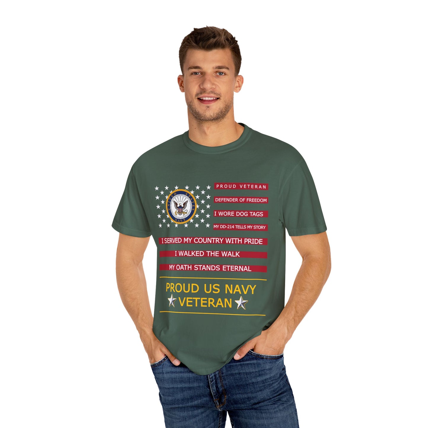 PROUD U.S. NAVY VETERAN TSHIRT