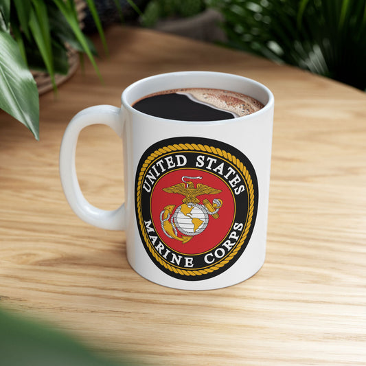 U.S. Marine Corps Ceramic Mug, (11oz, 15oz)