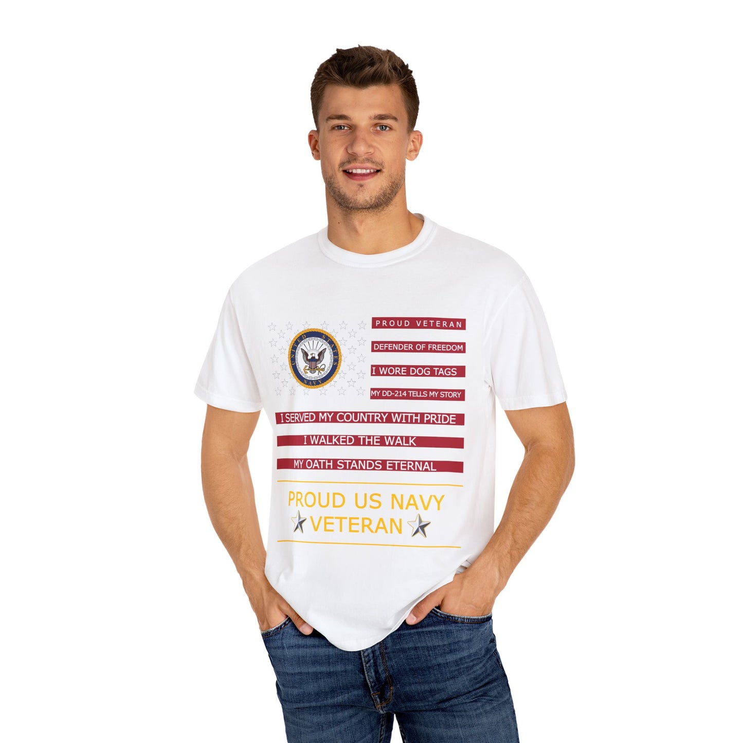 PROUD U.S. NAVY VETERAN TSHIRT