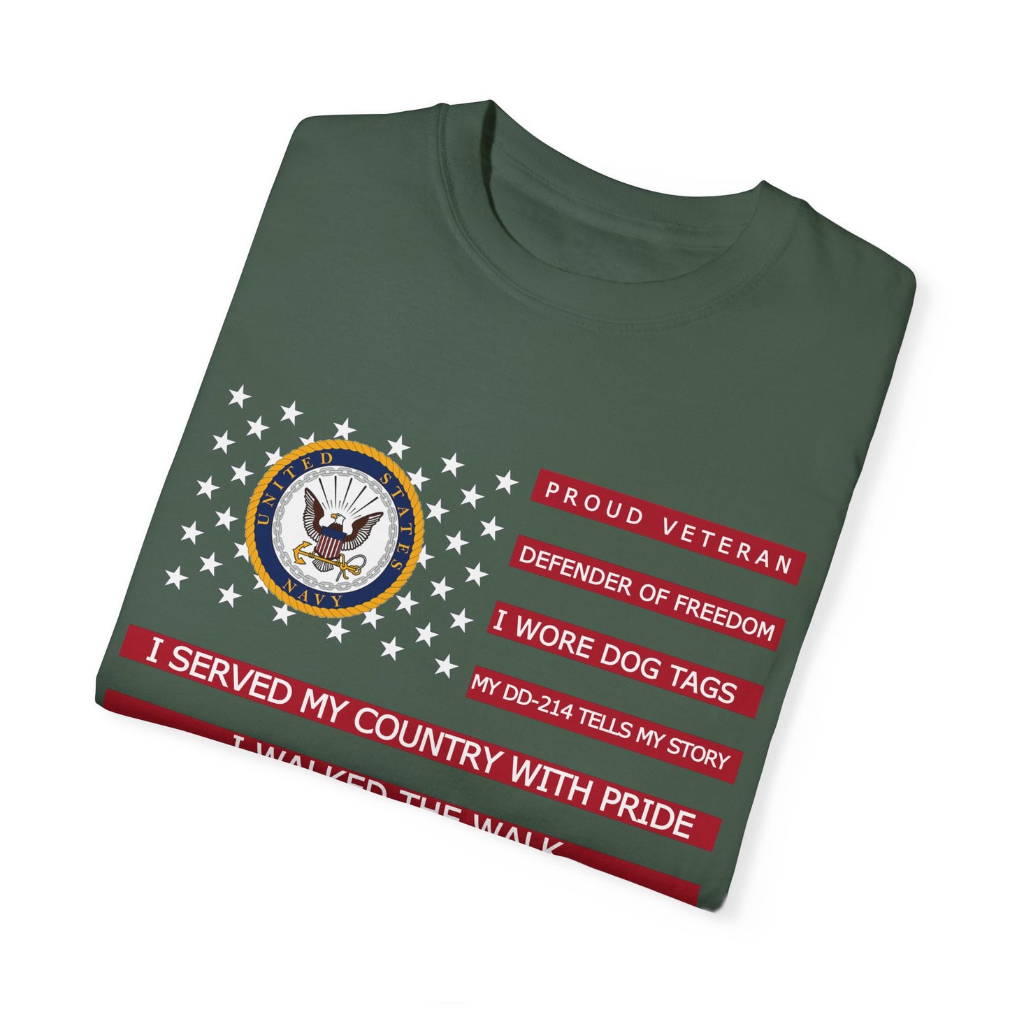 PROUD U.S. NAVY VETERAN TSHIRT