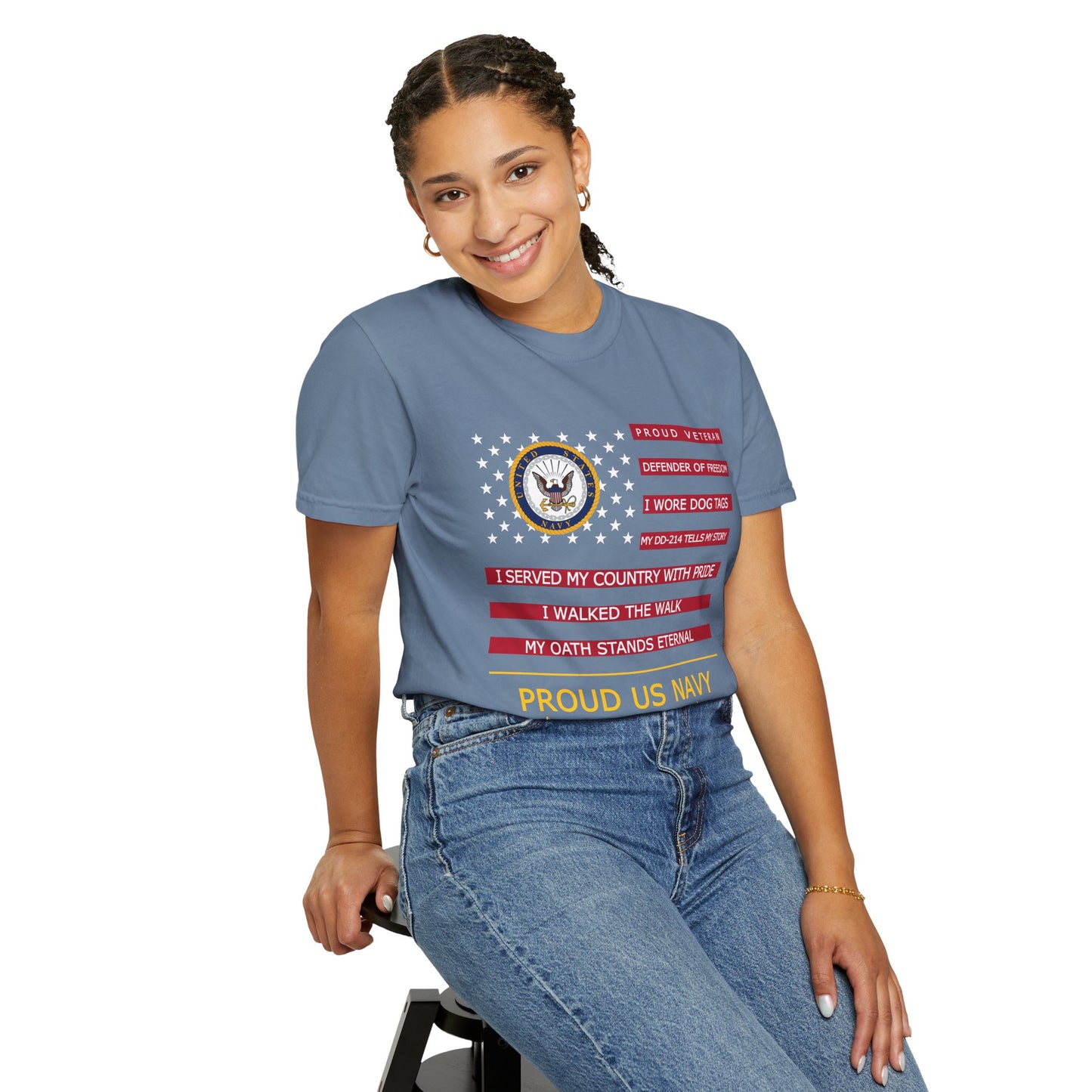 PROUD U.S. NAVY VETERAN TSHIRT